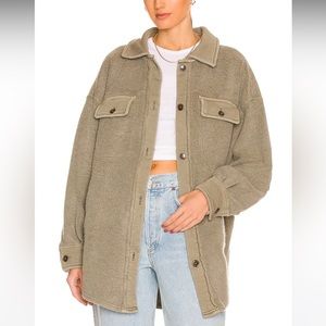 We the free/free people ruby jacket in light green. Xs. Perfect condition.